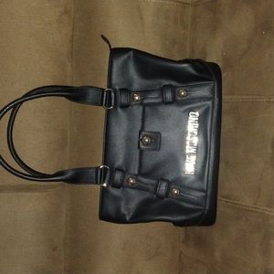 Black handbag, love Moschino, large size